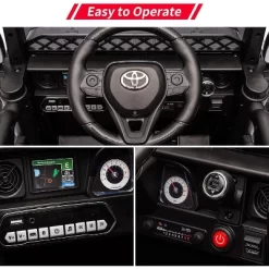 Electric Car, Licensed Toyota 12V Ride-On Car, For Kids With RC, Music, LED Lights, Double Doors, Safety Belt 17 Electric Car, Licensed Toyota 12V Ride-On Car, For Kids With RC, Music, LED Lights, Double Doors, Safety Belt -Garvee GUEST ed984041 b6eb 4e92 9bd8 6e8491f5f391
