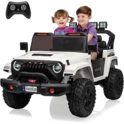 24V Power Wheel 2 Seater Kids Ride On Car,Parent Remote Control,4WD 800W Motor,3 Adjustable Speeds For Ages 3+ -Garvee GUEST ef2a108b f0fb 4a8d b08b bca888023f1a