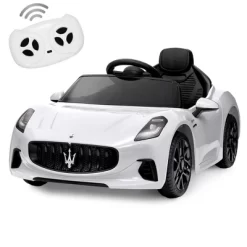 Licensed Maserati Gran Cabrio Ride-On Car For Kids, 12V Battery Powered, Remote Control, Spring Suspension, Double Doors, LED Lights -Garvee GUEST efacad13 6100 46fb b77c 594d7dc1ddbe