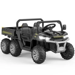 Garvee 24 Volt Ride On Toys, 6 Wheels 2 Seater Electric Ride On UTV Cars For Big Kids, Ride On Dump Truck, 4*4 Motors, USB, Remote Control -Garvee GUEST efdaddcd 4303 4c68 8f90 57b991c1ae1e