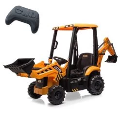12V Licensed JCB Ride On Excavator, 4 In 1 Kids Excavator Ride On Toy With Remote Control -Garvee GUEST f1035b57 b32b 4c77 982b 110a4d2dc3b3