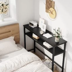 Entryway Table, Console Tables With Storage, 39.3”Rustic Sofa Table With Adjustable Shelf 12 Entryway Table, Console Tables With Storage, 39.3”Rustic Sofa Table With Adjustable Shelf -Garvee GUEST f3064ee6 5744 49b0 ae65 0b64133ad942