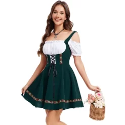 Womens Dress 1 Piece Cold Shoulder Costumes For Traditional Carnival Halloween Outfits -Garvee GUEST f381d29c 0097 4972 a1f0 4a56e1e03f4e