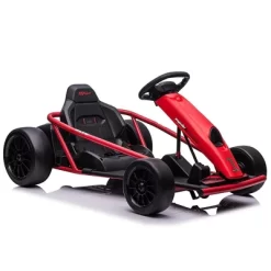 24V Kids Electric Go Kart - 300W X2 Motor, 8MPH, Drift Function, Slow Start & Seat Belt, 180lb Capacity, Ages 8-12 21 24V Kids Electric Go Kart - 300W X2 Motor, 8MPH, Drift Function, Slow Start & Seat Belt, 180lb Capacity, Ages 8-12 -Garvee GUEST f38c24a2 6c28 4de9 a454 cd3486066b4b