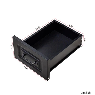 L Shaped Computer Desk With Hutch, Office Corner Desk With Drawer & Bookshelf, Study Table Writing Desk, Gaming Computer Desk For Study Room Black 6 L Shaped Computer Desk With Hutch, Office Corner Desk With Drawer & Bookshelf, Study Table Writing Desk, Gaming Computer Desk For Study Room Black - Image 4