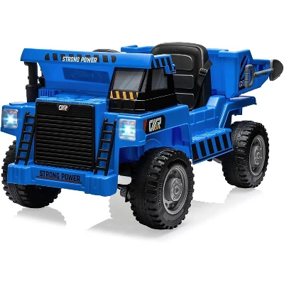 12V Electric Ride-On Construction Truck - 4-Wheeler Toy Car With Remote Control 10 12V Electric Ride-On Construction Truck - 4-Wheeler Toy Car With Remote Control - Image 8