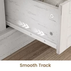 Farmhouse 4 Drawer Dresser, 58.7" Chest Of Drawers With Sliding Barn Door, Rustic Wood Sideboard Buffet Cabinet With Adjustable Shelves 15 Farmhouse 4 Drawer Dresser, 58.7" Chest Of Drawers With Sliding Barn Door, Rustic Wood Sideboard Buffet Cabinet With Adjustable Shelves -Garvee GUEST f9557ab2 2776 4bd6 babb abd41cd1d4c9