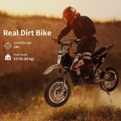 Kids Ride On Dirt Bike,15.5MPH Electric Battery-Powered Off-Road Motorcycle Max Load 175 Lbs,Led Light,Leather Seat 13 Kids Ride On Dirt Bike,15.5MPH Electric Battery-Powered Off-Road Motorcycle Max Load 175 Lbs,Led Light,Leather Seat -Garvee GUEST f9ada1e0 bc9d 414d b3c3 49d0c1e653be