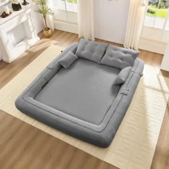 Foldable Human Dog Bed For Adults, 78.7" Multi-Functional Sofa Bed, 3 In 1 Teddy Fabric Sleeper Sofa Bed For Living Room Guest Bed Playroom -Garvee GUEST fa7e8008 20bf 46b9 b98b f70ef49e8dbf