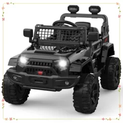 12V Kids Ride On Car Battery Powered Motorized Truck With Remote Control -Garvee GUEST faa7ba45 cdd3 43bd bde7 2eab1ee0a3af