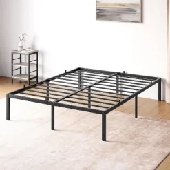 Metal Bed Frame Heavy Duty Platform Base With Noise-Free Grid Support No Box Spring Needed, Tool Free Assembly & Underbed Storage Space 19 Metal Bed Frame Heavy Duty Platform Base With Noise-Free Grid Support No Box Spring Needed, Tool Free Assembly & Underbed Storage Space -Garvee GUEST fdd01638 ce60 4680 a82c b47ed5ac860f