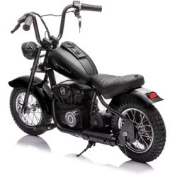 Electric Motorcycle For Kids, 24V 250W Kids Electric Dirt Bike, Two Speed Max Up To 14MPH & 60 Minutes Continuous, With Led Lights